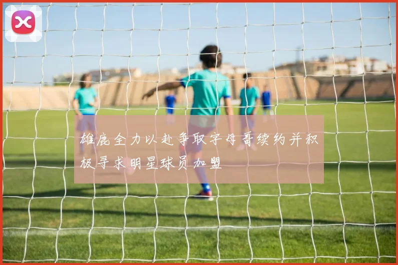 雄鹿全力以赴争取字母哥续约并积极寻求明星球员加盟